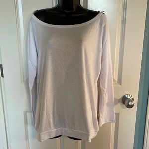Off the shoulder too. Long sleeve. Never worn.